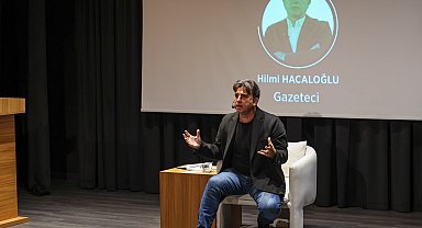 İstanbul Maltepe'de "Kent Söyleşileri"nin konuğu Hilmi Hacaloğlu oldu