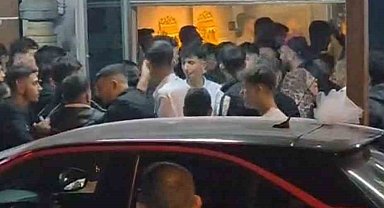 İstanbul'da düğün salonundaki kavga kamerada