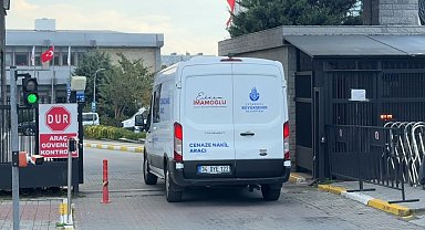 İstanbul'da gıda zehirlenmesinde ölen annenin cenazesi Adli Tıp Kurumu'na getirildi