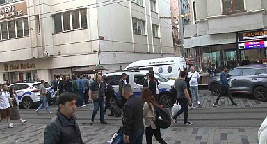 İstiklal Caddesi'nde silahlı kavga: 2 yaralı