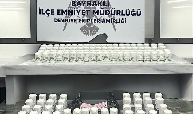 İzmir'de uyuşturucu operasyonu: 3 gözaltı