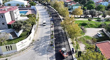 İzmir'de Urla'ya iki caddeye yeni çehre