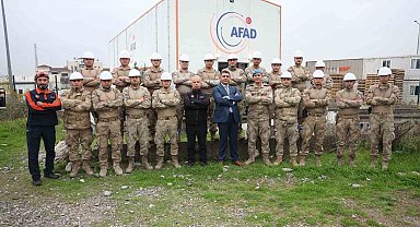 Jandarma komandolar eğitimde