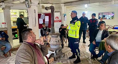 Jandarmadan vatandaşlara kış lastiği uyarısı