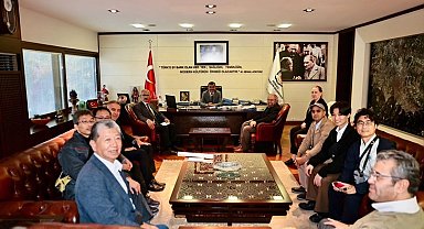 Japon ve Türk bilim insanlarından Denizli Büyükşehir'e ziyaret