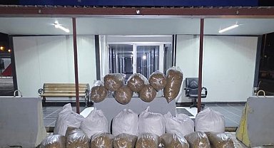 Kahramanmaraş'ta 449 kilogram kaçak tütün ele geçirildi