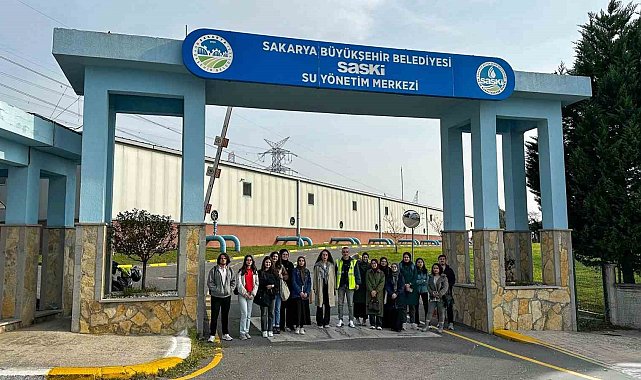 Kaliteli içme suyunun yolculuğuna tanık oldular