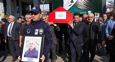 Kalp krizi sonrasında hayatını kaybeden Zabıta memuruna son görev