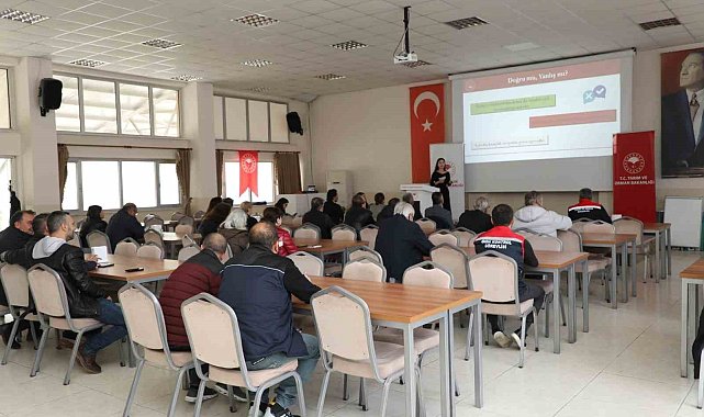 Kamu personeli, kadına yönelik şiddetle ilgili bilgilendirildi
