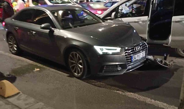 Kapaklı'da otomobiller çarpıştı: 1 yaralı