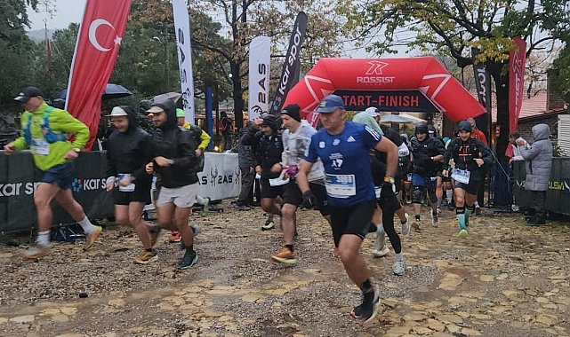 Kar Spor İda Ultra, sağanak yağışa rağmen sorunsuz şekilde sürüyor