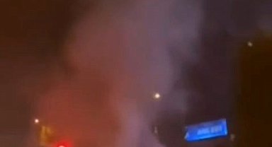 Karabük'te seyir halindeki otomobil alev aldı