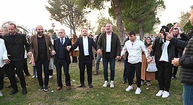 Karacabey'de Karadeniz rüzgarı esti