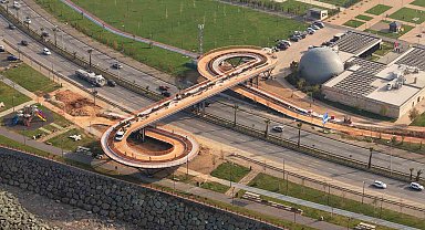 Karadeniz'in ilk ekolojik üst geçidi ilgi çekiyor