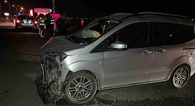 Karaman'da trafik kazası: 2'si çocuk 4 yaralı