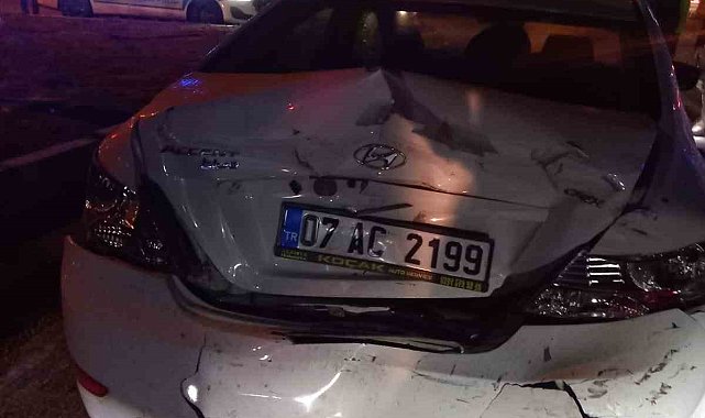 Karapınar'da trafik kazası: 1 yaralı