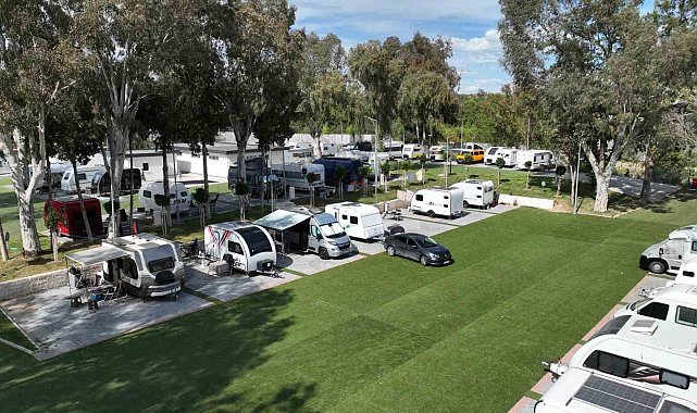 Karavan Park'ta yaz-kış tatil hareketliliği