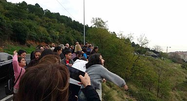 Kartal'da 1O Kasım'da anlamlı etkinlik: Öğrenciler doğaya 1938 tohum topu bıraktı