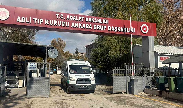 Kastamonu'da ölü bulunan anne ile oğlunun Ankara'daki otopsi işlemleri tamamlandı