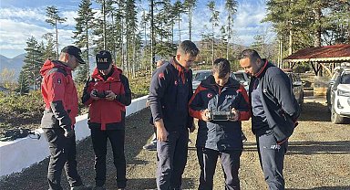 Kastamonu'daki kayıp anne ve oğlunu arama çalışmaları üçüncü gününde devam ediyor