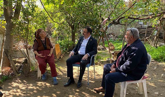 Kaymakam Ateş, vatandaşların evlerine misafir oldu