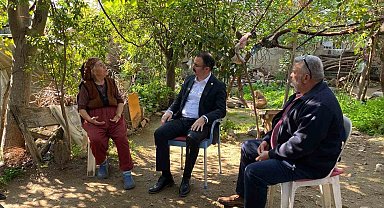 Kaymakam Ateş, vatandaşların evlerine misafir oldu