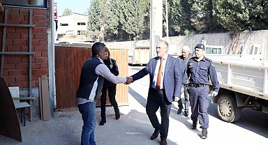 Kaymakam İlhan, sanayi esnafının sorunlarını dinledi