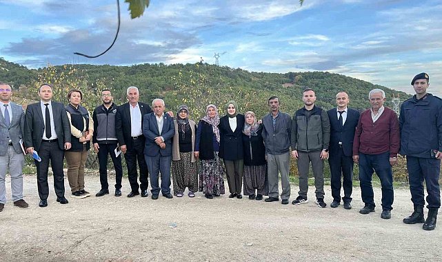Kaymakam Kılıç köy halkıyla bir araya geldi