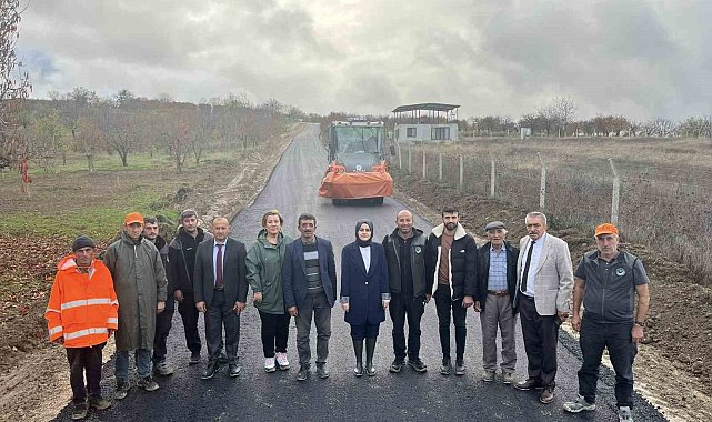 Kaymakam Kılıç, yol çalışmaları yerinde incelendi