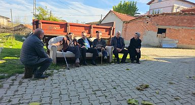 Kaymakam Uçar, Belkese Köyü'nde vatandaşlarla bir araya geldi