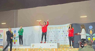 Kayserili sporcu Balkan şampiyonu oldu