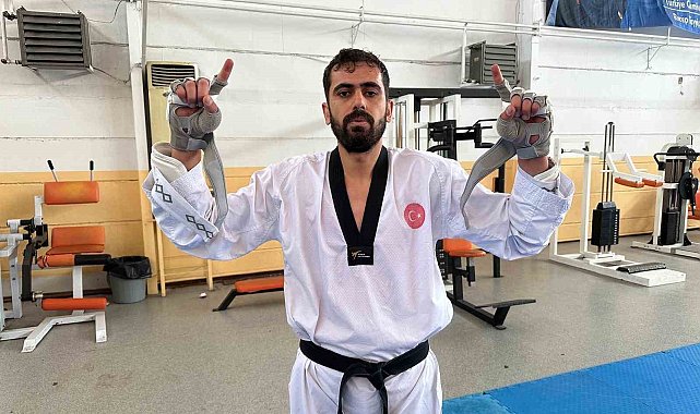 Kayserili sporcunun hedefi şampiyonluk