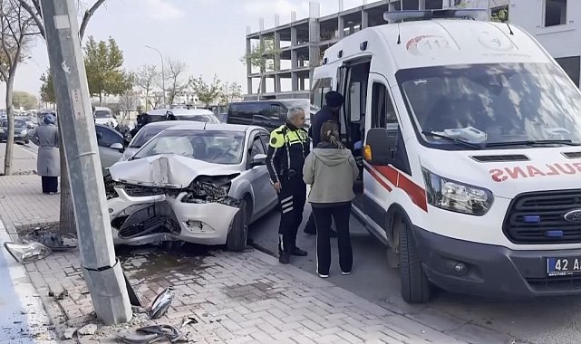 Kaza yapan sürücü telefonda "ben ne yapacağım" dedi, şok geçirdi