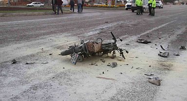 Kazada ağır yaralanan 18 yaşındaki motosiklet sürücüsü hayata tutunamadı