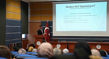 KBÜ Tez Yazım Atölyesinde bilimsel etik ve atıf kültürü ele alındı