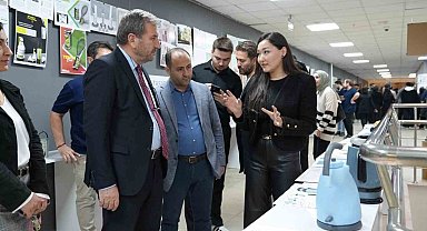 KBÜ'de endüstriyel tasarım sergisi ilgi gördü