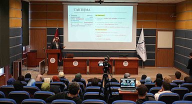 KBÜ'de Tez Yazım Seminer Dizisi devam ediyor