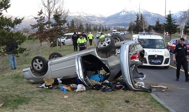 Kent merkezinde 10 ayda bin 428 trafik kazası