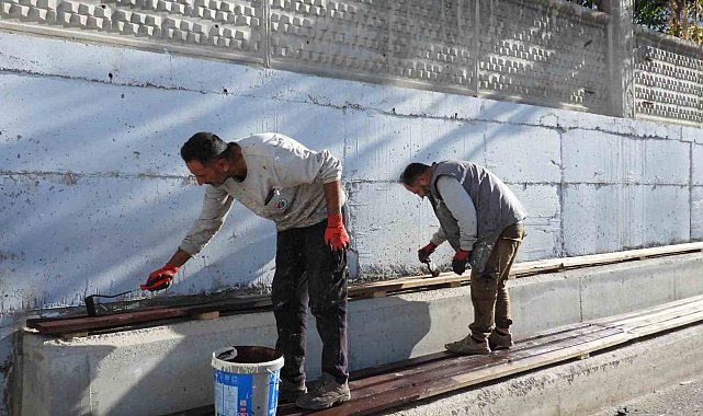 Kepez Belediyesi'nden okullara estetik dokunuş