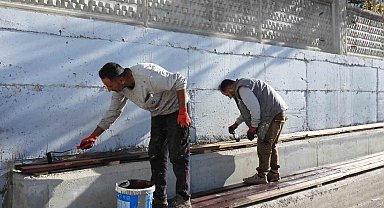 Kepez Belediyesi'nden okullara estetik dokunuş