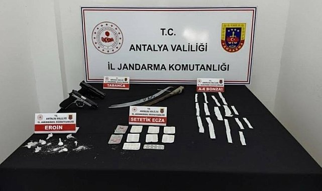 Kepez'de uyuşturucu madde ele geçirildi
