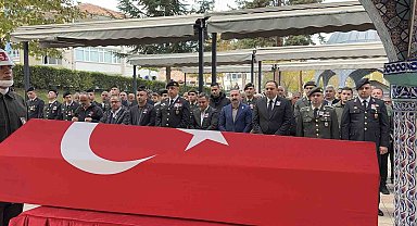 Kıbrıs Gazisi memleketinde son yolculuğuna uğurlandı