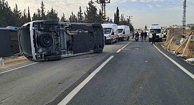 Kilis'te iki araç çarpıştı: 4 yaralı