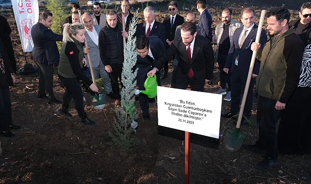 Kırgız-Türk kardeşliği Bursa'da yeşeriyor