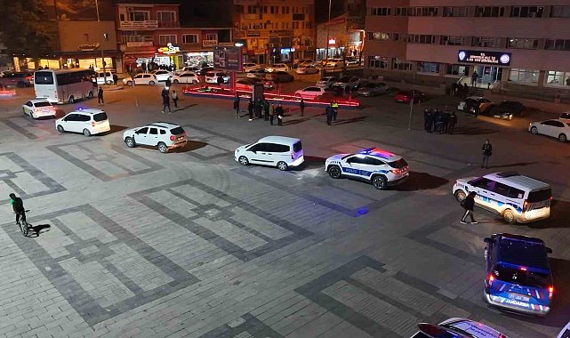 Kırıkkale'de polis ve jandarmadan "Huzur-71" uygulaması