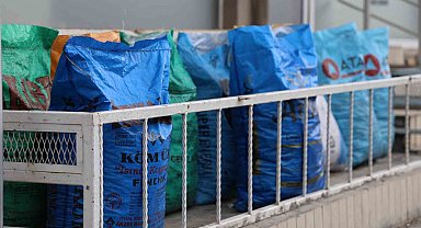 Kırşehir'de soğukla birlikte kömür satışları da arttı