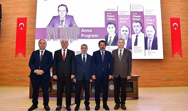 Kırşehirli Eğitimci-Yazar Prof. Dr. Erol Güngör anıldı