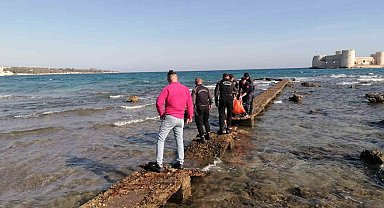 Kızkalesi'nde denize giren genç boğuldu