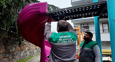 Kocaeli Çayırova'da iki park daha yenileniyor