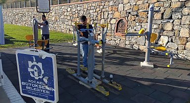 Kocaeli Darıca'da Millet Bahçesi'nde kesintisiz çalışma